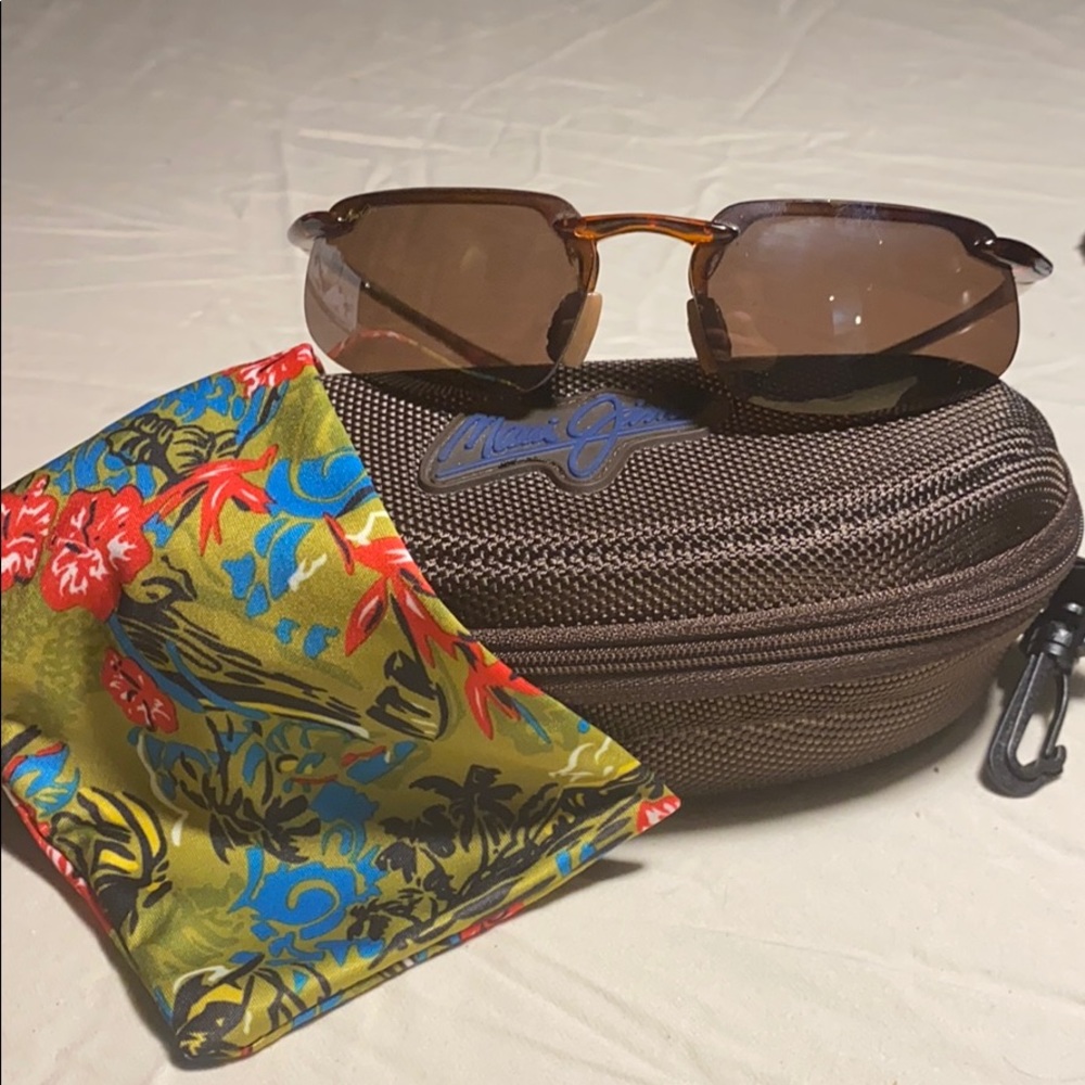 Maui Jim kanhana turtle shell design sunglasses